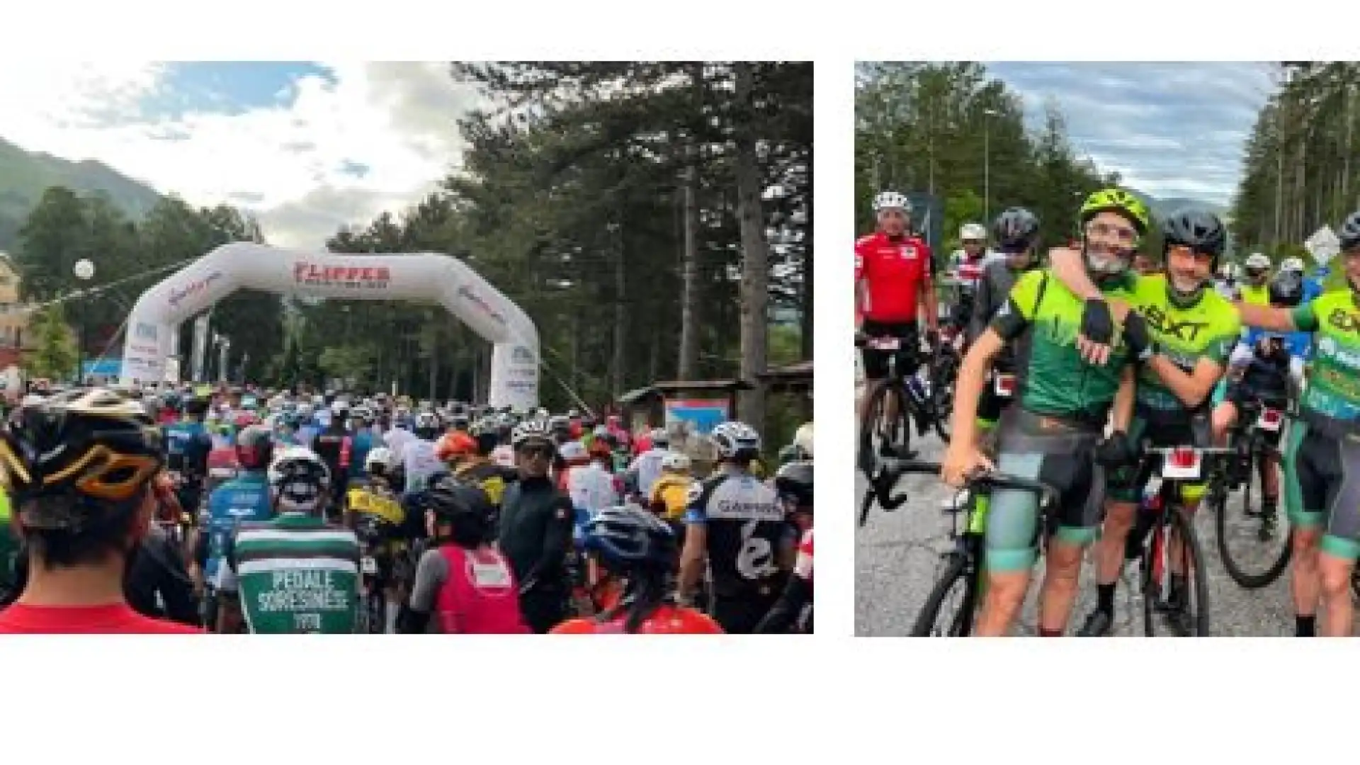 Asd Isernia Mountain Adventures protagonista nella granfondo di Bike Marathon del Gran Sasso.